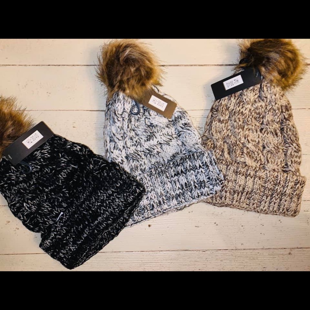 Pom beanies